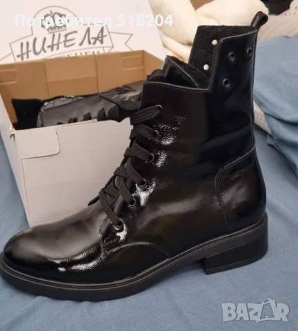 Дамски боти зимни 39н. 25,5 стелка, снимка 2 - Дамски боти - 53042123