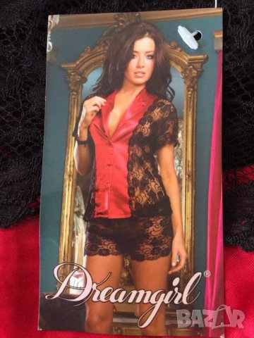 Dreamgirl -  Нова с етикет секси пижама дантела и сатен-L , снимка 1