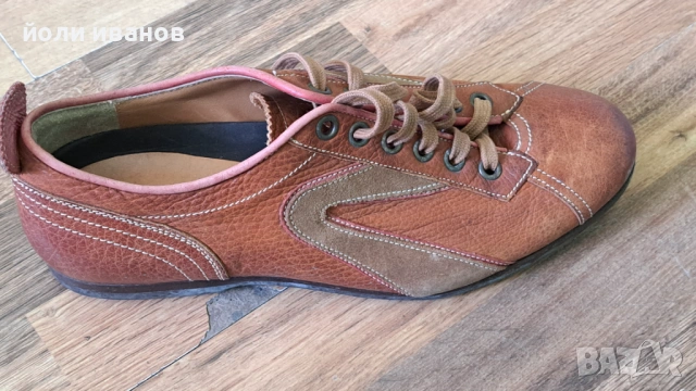 Мъжки кожени обувки,единични чифтове, снимка 4 - Маратонки - 50842346