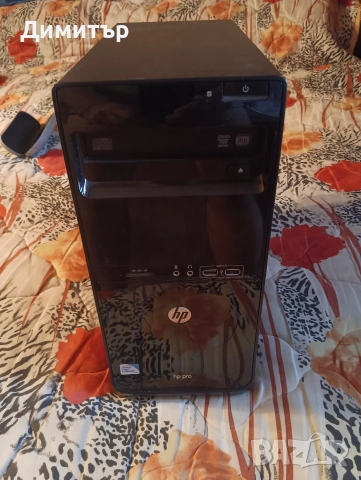 Продавам евтин компютър за дома или вилата, почистен, много тих, с прясно инталиран Windows
