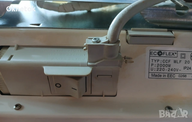 Две електрически конвекторни печки - тип ”панел”, снимка 6 - Отоплителни печки - 53908548