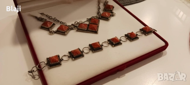 Комплек  накит, снимка 7 - Колиета, медальони, синджири - 53236372