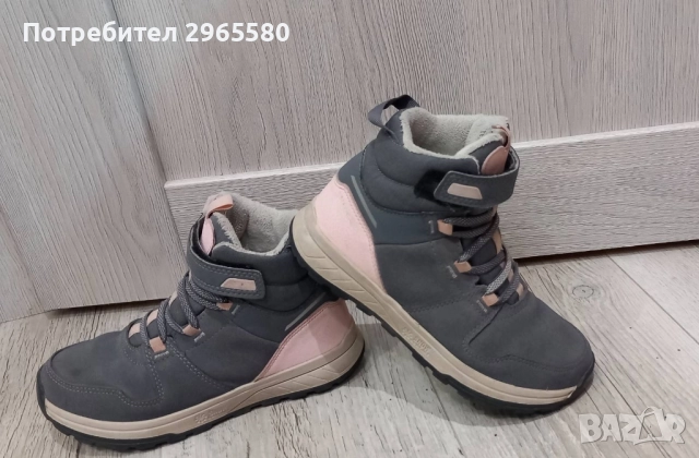Топли зимни боти за момиче, н. 32 / ОТЛИЧНИ, снимка 2 - Детски боти и ботуши - 52908727