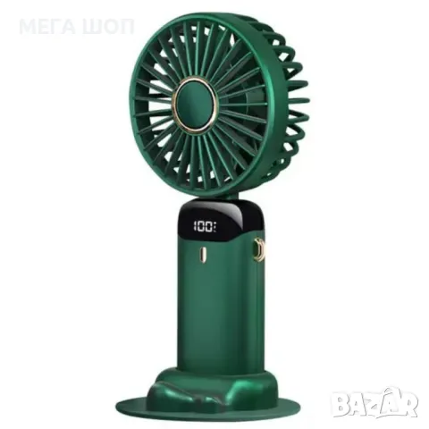 Преносим вентилатор 3 в 1 с 5 скорости и цифров дисплей, снимка 4 - Вентилатори - 50390293