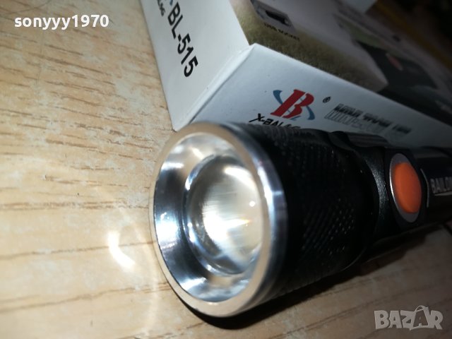 ЛЕД ФЕНЕР-ЗАРЕЖДАНЕ В ЮСБ ПОРТ 2710231855, снимка 7 - Екипировка - 42747097