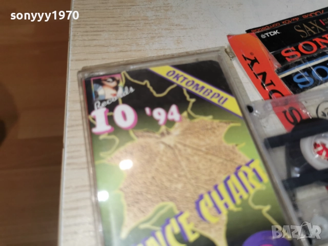 DANCE CHART 10/94 BABY RECORDS 2312251751, снимка 7 - Аудио касети - 52886182