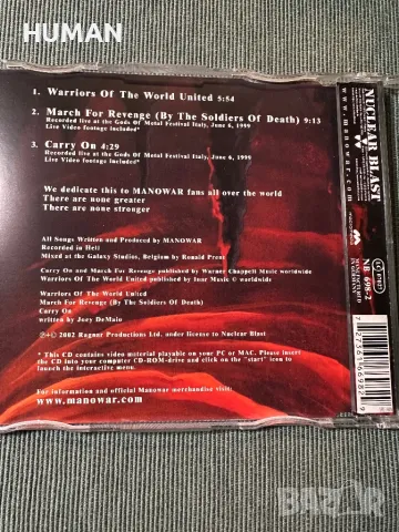 Manowar, снимка 8 - CD дискове - 47728882