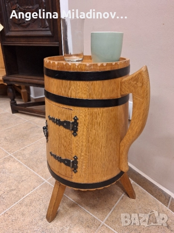 УНИКАТ! Винтидж буре бар, снимка 4 - Шкафове - 51595526