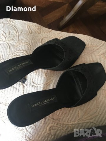 Dolce & Gabbana D&G оригинални дамски чехли, снимка 2 - Чехли - 29379785