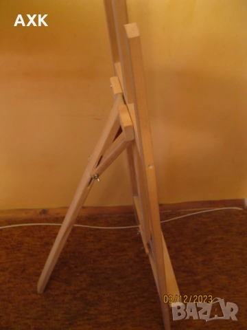 Дървен статив за рисуване , снимка 2 - Картини - 54171854