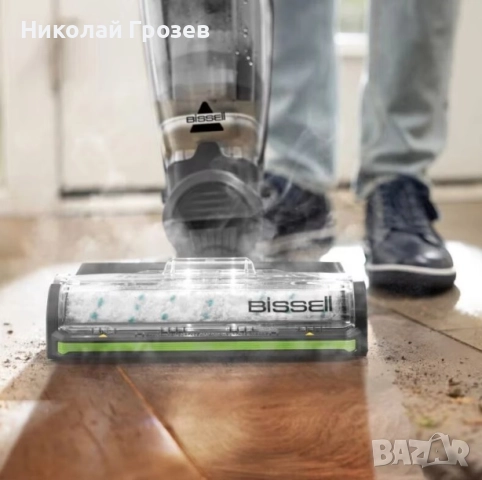 Прахосмукачка сухо/мокро с пара Bissell CrossWave HydroSteam PET, снимка 5 - Прахосмукачки - 52210132