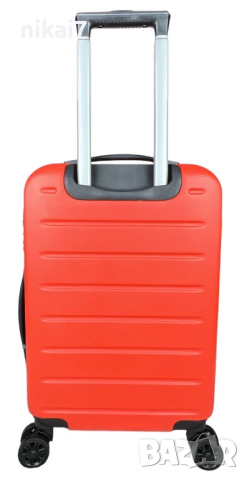 пътнически куфар+разширител 5см 5бр ABS удароустойчив 4 колела 360°, снимка 8 - Куфари - 44793086