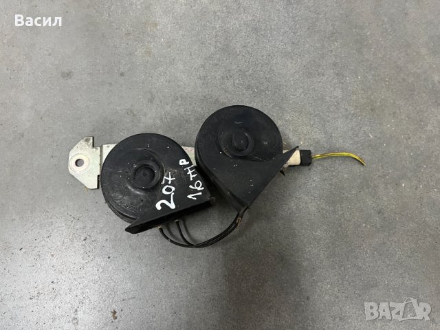 Клаксон Peugeot 207 1.6 THP Turbo 150к.с Hatchback Пежо 207 1.6 ТХП Турбо Хечбек pejo, снимка 1