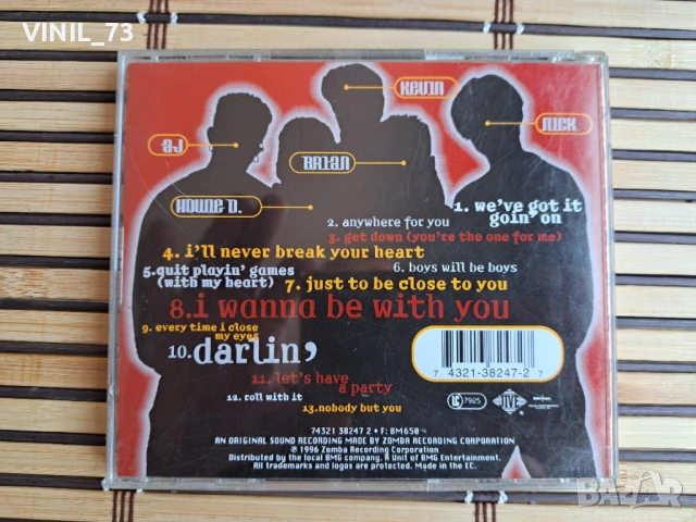 Backstreet Boys, снимка 3 - CD дискове - 50642006