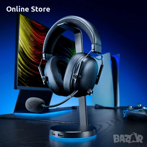 Razer BlackShark V3 за PlayStation – безжични геймърски слушалки за eSports, снимка 5 - Аксесоари - 54169955