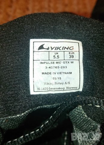 Viking Gore-Tex 39, снимка 10 - Дамски боти - 40216016