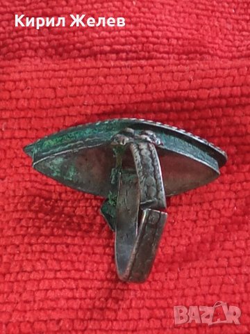 18 ВЕК ВЪЗРОЖДЕНСКИ ФИЛИГРАНЕН с ГРАНУЛАЦИЯ СРЕБЪРЕН ПРЪСТЕН КУЮМДЖИЙСКА УНИКАЛНА ИЗРАБОТКА 24462, снимка 2 - Антикварни и старинни предмети - 34854452