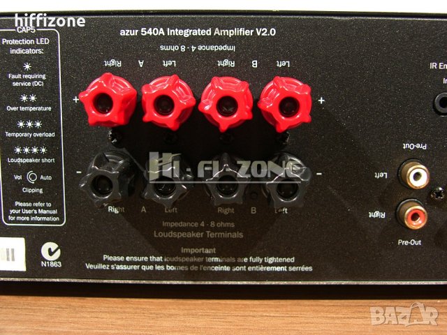 УСИЛВАТЕЛ  Cambridge audio azur 540a , снимка 8 - Ресийвъри, усилватели, смесителни пултове - 34152283