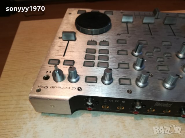 DJ MIXER-HERCULES-SWISS 2701221930, снимка 4 - Ресийвъри, усилватели, смесителни пултове - 35583654