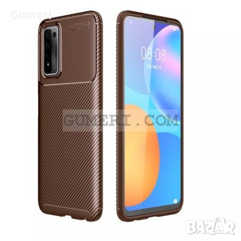 Huawei Honor 10X Lite Противоударен Силиконов Гръб - Карбон, снимка 13 - Калъфи, кейсове - 33937033