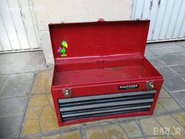 halfords professional-метален куфар за инструменти 0711202013, снимка 4 - Куфари с инструменти - 30709849