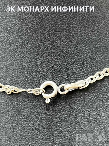 сребърен ланец , снимка 5 - Колиета, медальони, синджири - 52645726