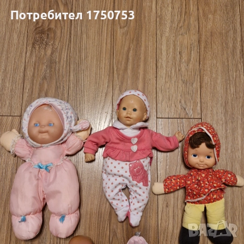 9 броя кукли , бебета с аксесоари, снимка 4 - Кукли - 52991800