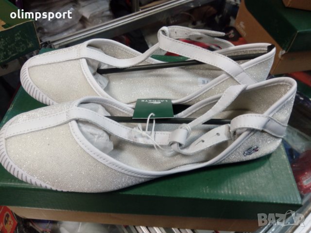 Дамски обувки lacoste нови с кутия 37 39 41 Номер , снимка 6 - Дамски ежедневни обувки - 31764821