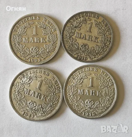1 сребърна марка, различни години, снимка 16 - Нумизматика и бонистика - 41185429