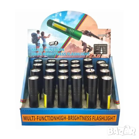 Малък LED фенер за AA батерия, снимка 3 - Аксесоари и консумативи - 55865300
