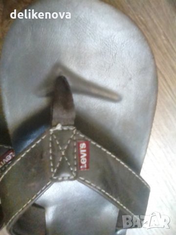 Levi's. USA Original. Size 44 100% Кожени чехли