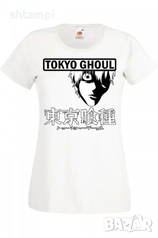Дамска тениска Tokyo Ghoul 02,Анимация,игра,Празник,Повод., снимка 2 - Тениски - 38074923