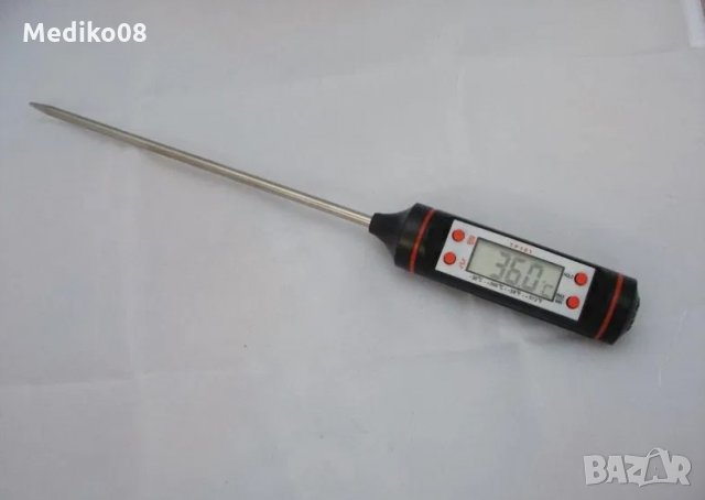 Електронен термометър за готварство, течности др., снимка 3 - Аксесоари за кухня - 29633953