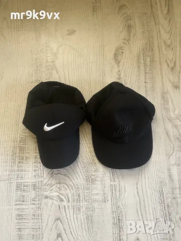Нови черни мъжки шапки с козирка Nike