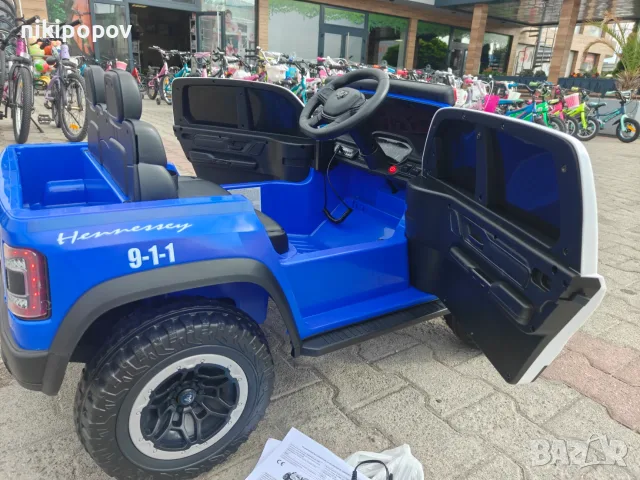 RAM Акумулаторен джип Mammoth POLICE