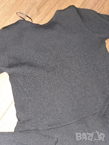 Massimo Dutti рокля черна, снимка 3 - Рокли - 44796160