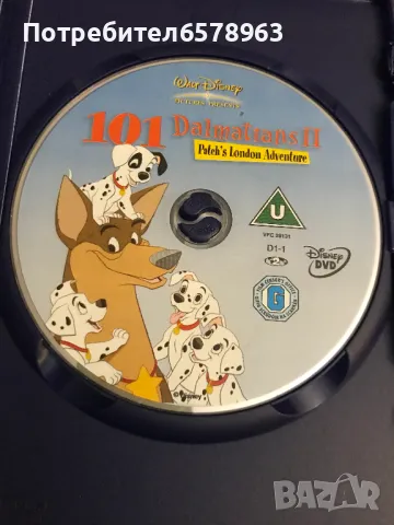 DVD  '' 101 Dalmatians 2 '' , снимка 5 - Анимации - 49360927