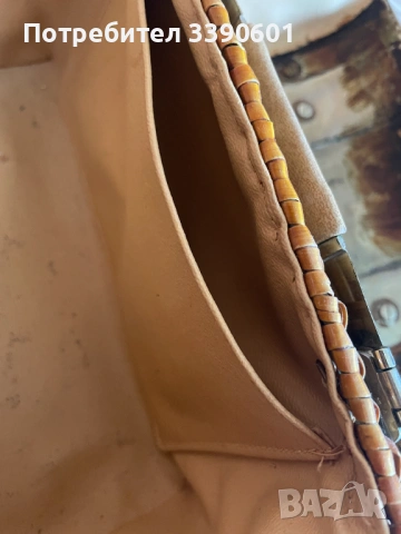 Сламено куфарче, метален капак и кожа, снимка 7 - Чанти - 54132118