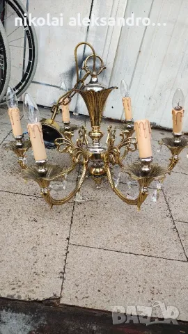 винтидж полилей месинг