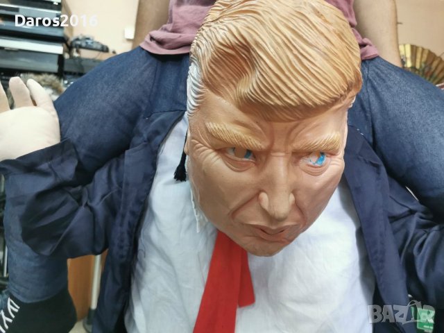 Карнавална кукла, костюм Доналд Тръмп , снимка 3 - Други игри - 37898119