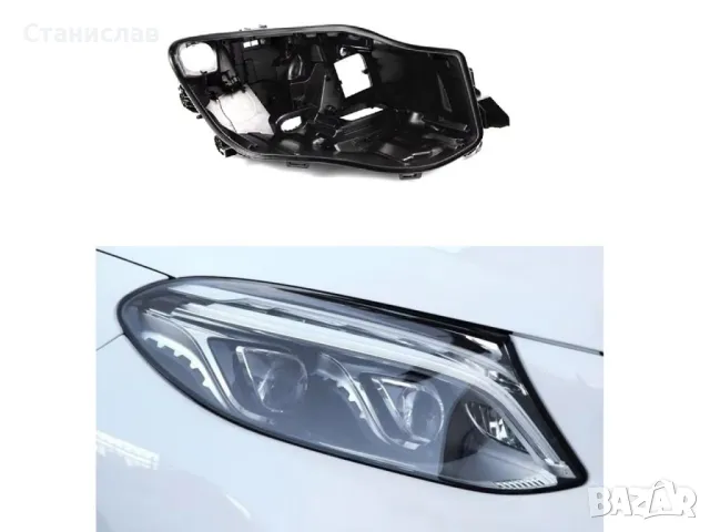 Дясна основа (корпус) за фар за Mercedes GLE W166 (2015-2019)