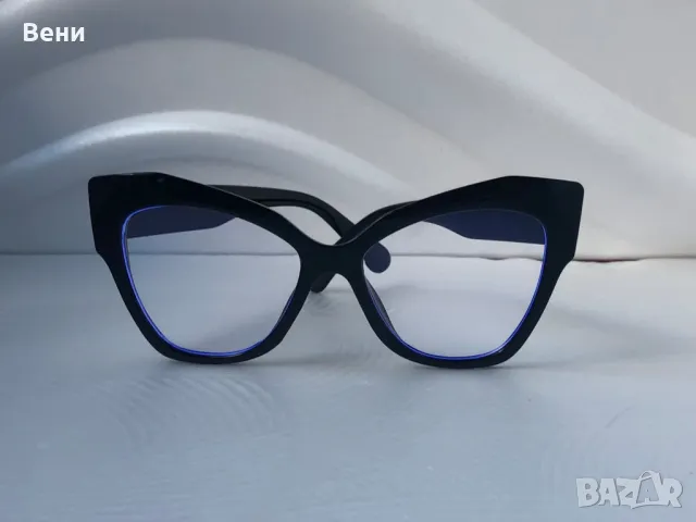 Модерни прозрачни дамски очила за компютър, снимка 8 - Слънчеви и диоптрични очила - 50416487