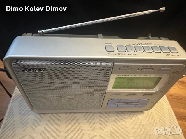 SONY ICF M60 RDS Радио,Транзистор Very Rare, снимка 4 - Радиокасетофони, транзистори - 53935055