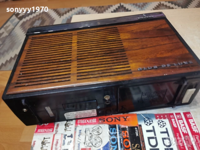 SIEMENS CLUB DE LUXE RK241 2203261018LCHERY1, снимка 17 - Радиокасетофони, транзистори - 53932239