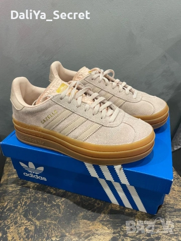 Обувки Adidas Originals Gazelle BOLD - розови размер 35,5