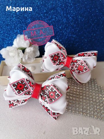 Аксесоари за коса с етно мотиви. , снимка 3 - Аксесоари за коса - 30407641