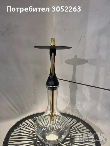 ALPHA HOOKAH MODEL S BLACK MATTE, снимка 3 - Наргилета - 56533709