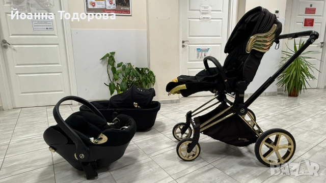 CYBEX Priam Platinum от Jeremy Scott, снимка 2 - Детски колички - 53986635