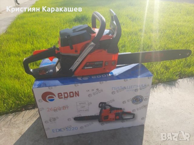 Руска Бензинова резачка ЕДОН 52 куб, снимка 2 - Други инструменти - 38960506