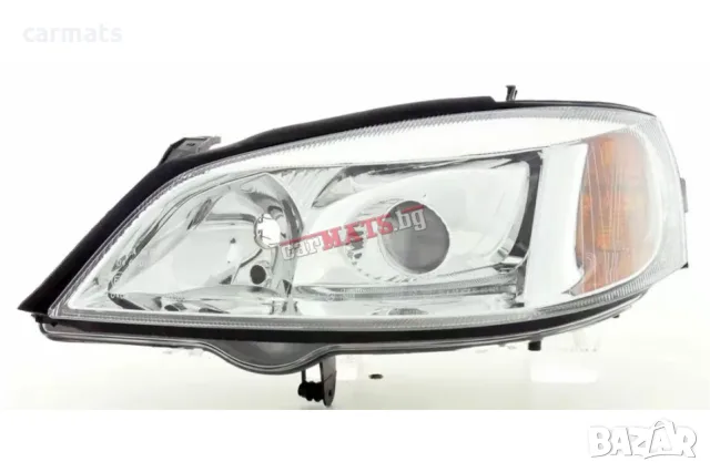 Кристални фарове за Opel Astra G (1998-2004) - хром